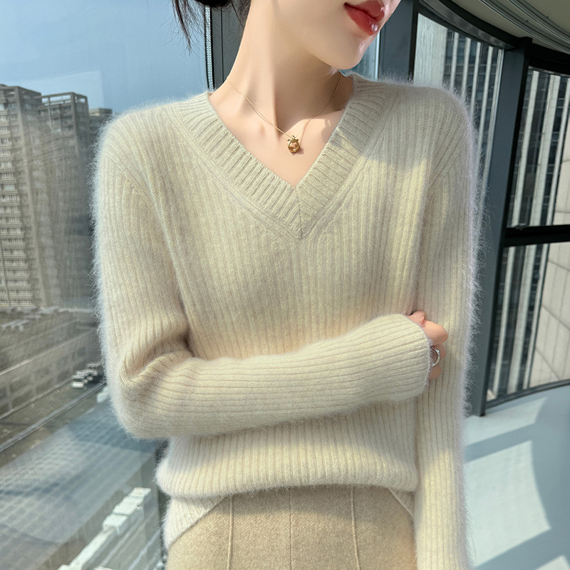 Resin Vat - 100% puro vison cashmere camisola de