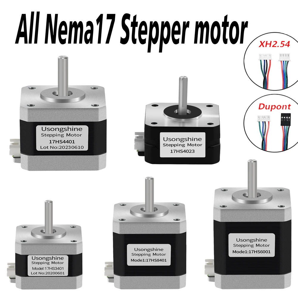 Direct Drive Extruder - Motor de Passo Usongshine Nema17 17HS4401