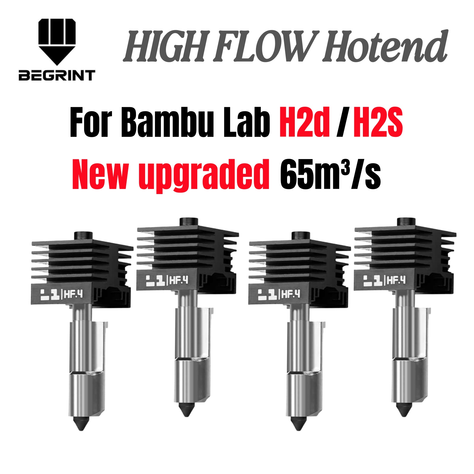 Hotend 0.4Mm - Para bambu lab h2s h2d hotend