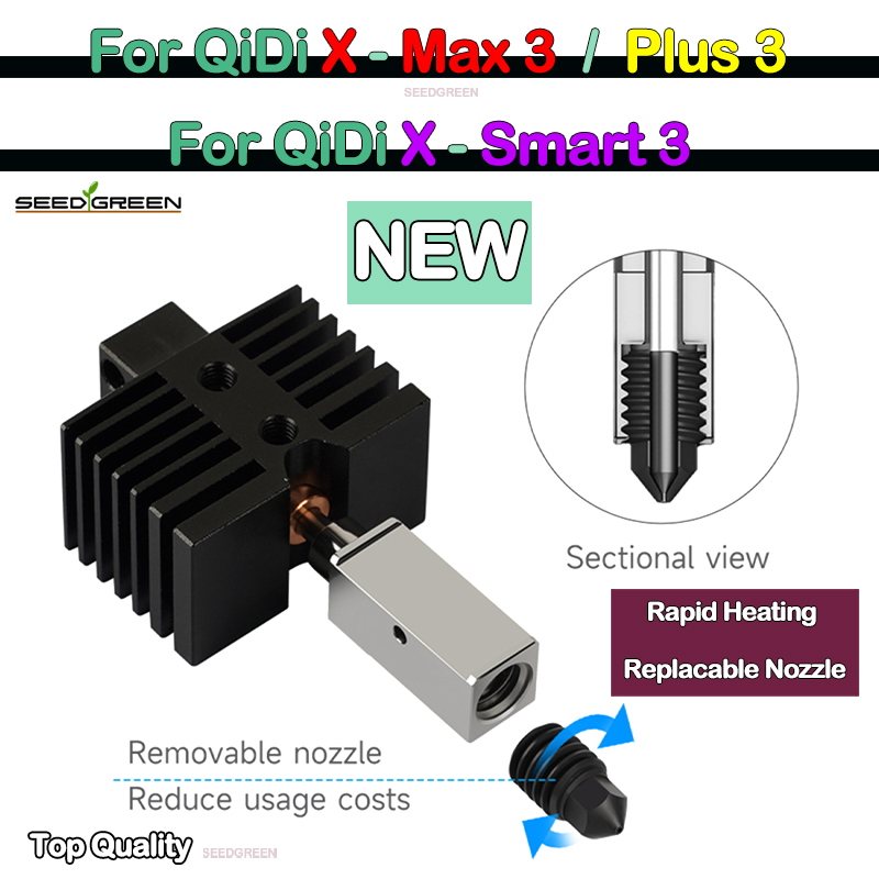 Hotend 0.4Mm - Hotend para qidi x plus 3/x