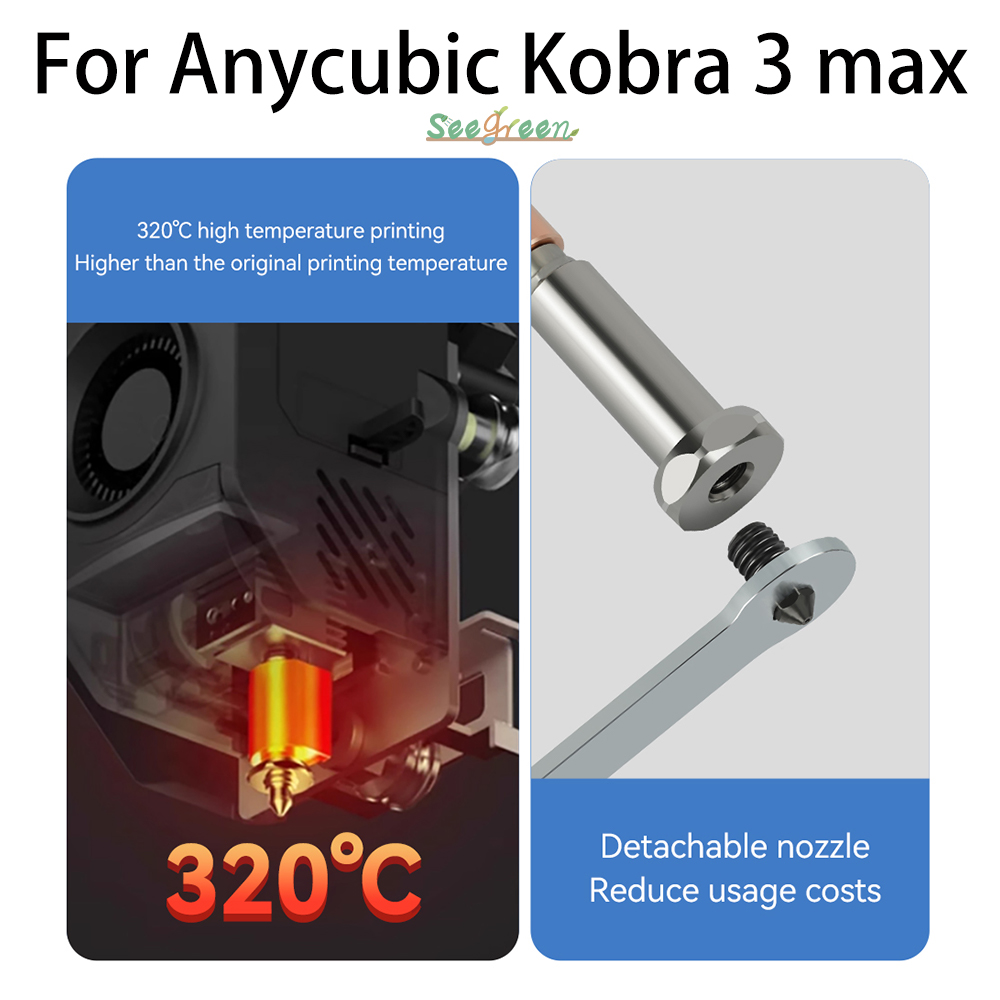 Hotend 0.4Mm - Novo bico de atualização para anycubic