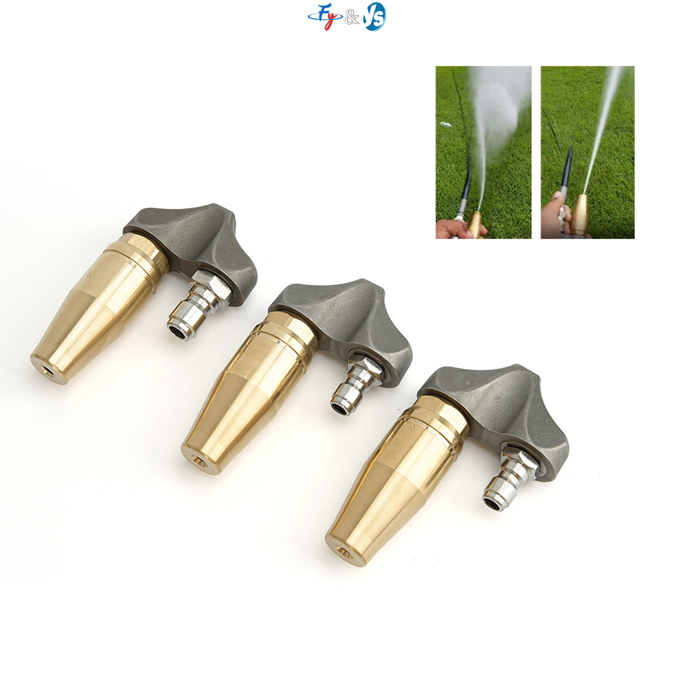 Nozzle Brass - Bico Turbo de Latão para Jateamento