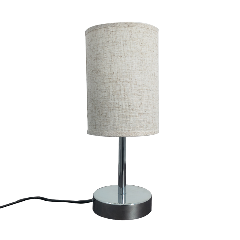 Glass Bed - Luminária de Mesa LED Cilíndrica para