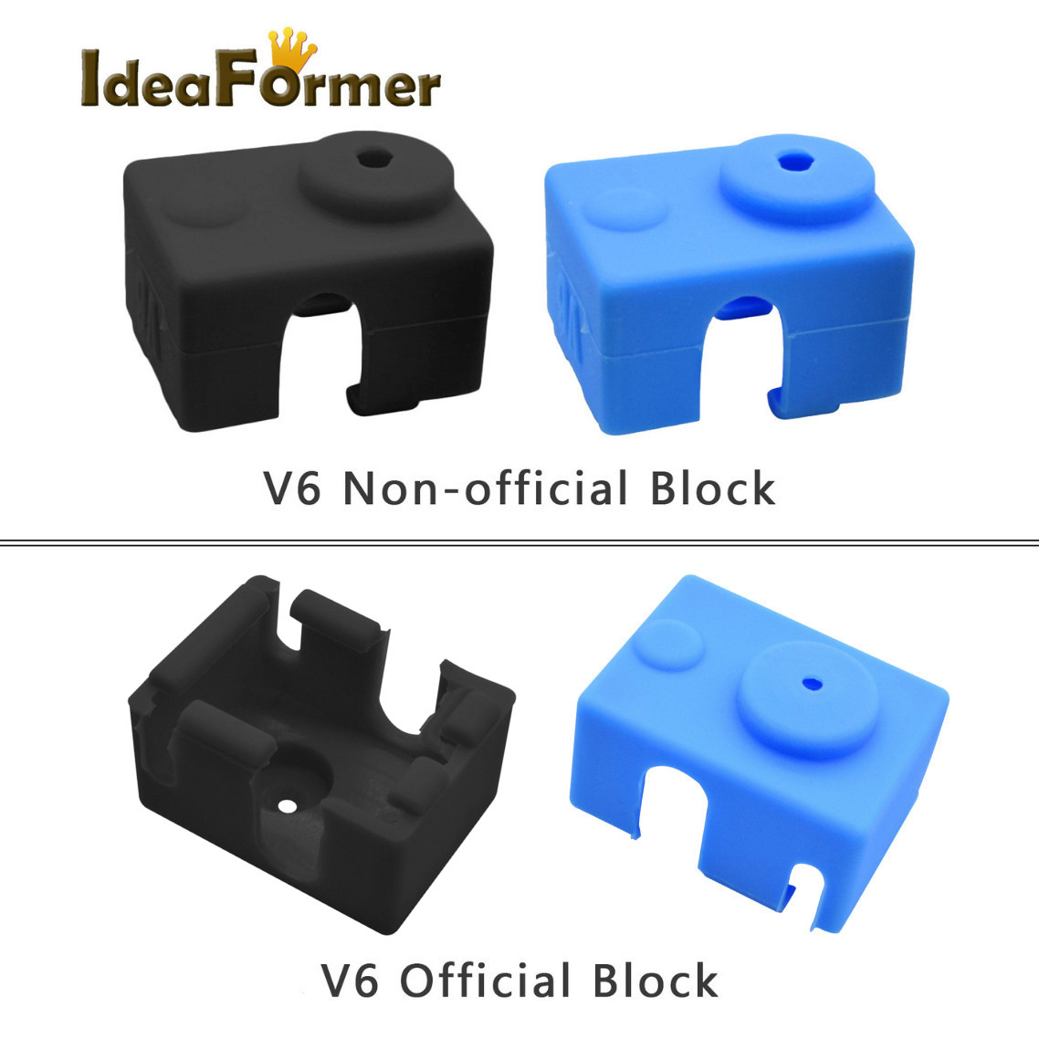 3D Printer Stand - 5 Peças de Capa de Silicone