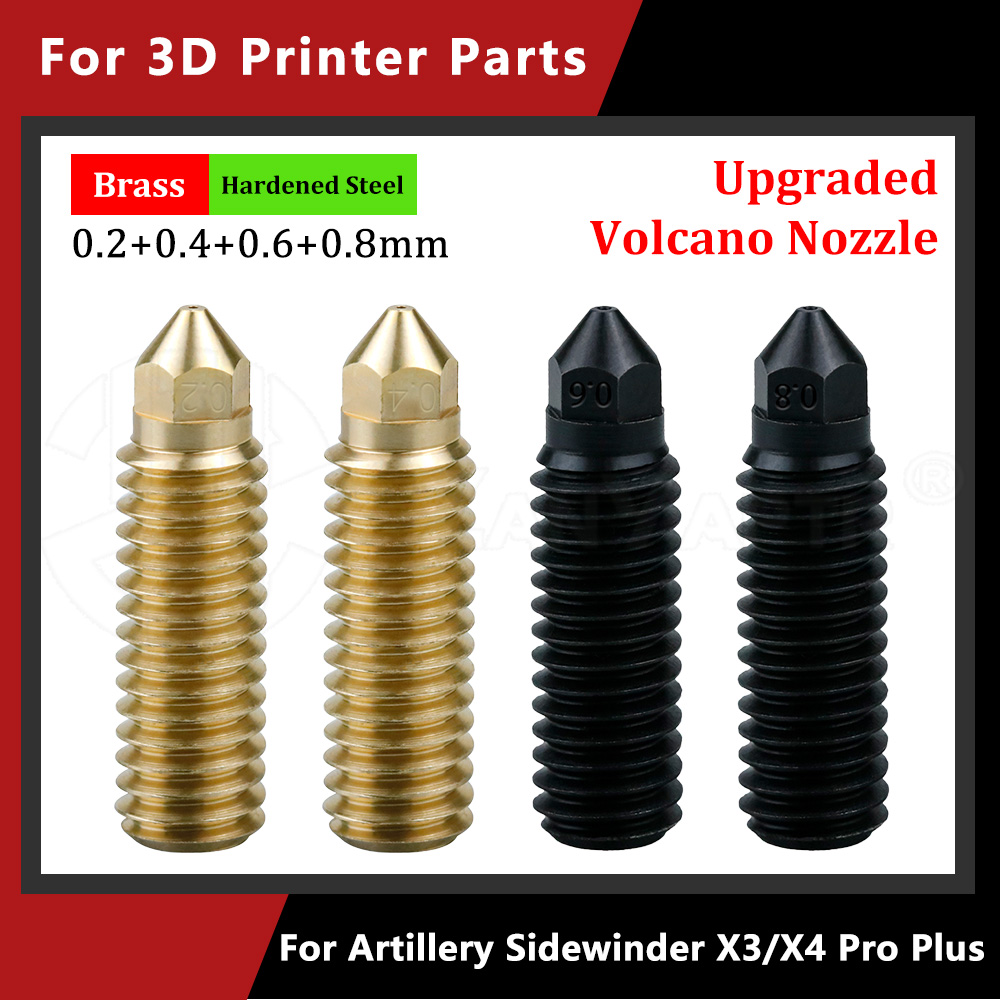 Hotend 0.4Mm - 1-5 peças bocal para artilharia sidewinder
