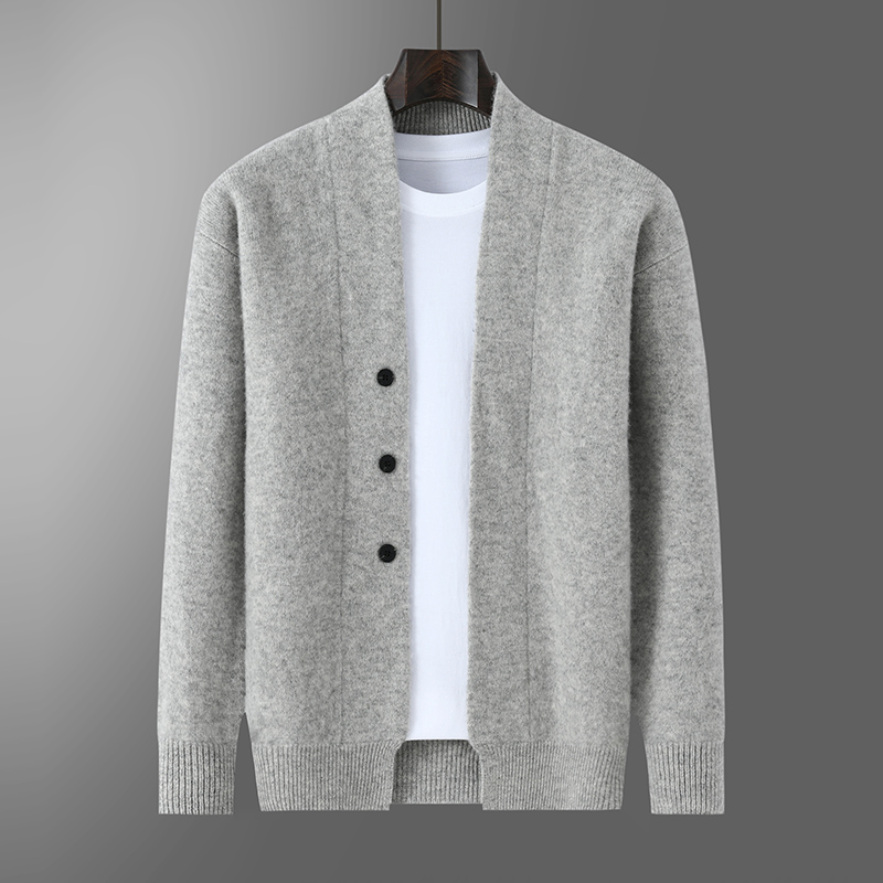 Resin Vat - 2025 outono inverno novo cardigan grosso