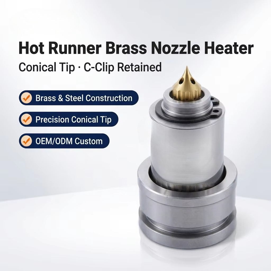 Nozzle Brass - Aquecedor de bico de latão para