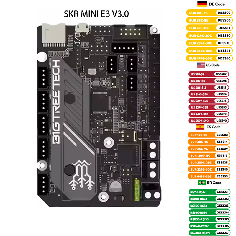 Linear Rail Mgn12H Set - Bigtreetech skr mini e3 v3.0 placa-mãe