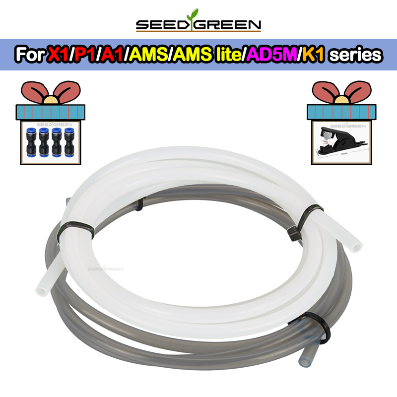 Bowden Tube - Tubo PTFE para Bambu Lab P1P/P2S