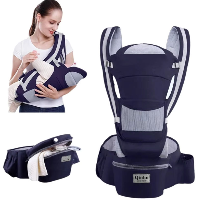 Carriage Bed - Mochila Ergonômica para Bebês Recém-Nascidos, Canguru