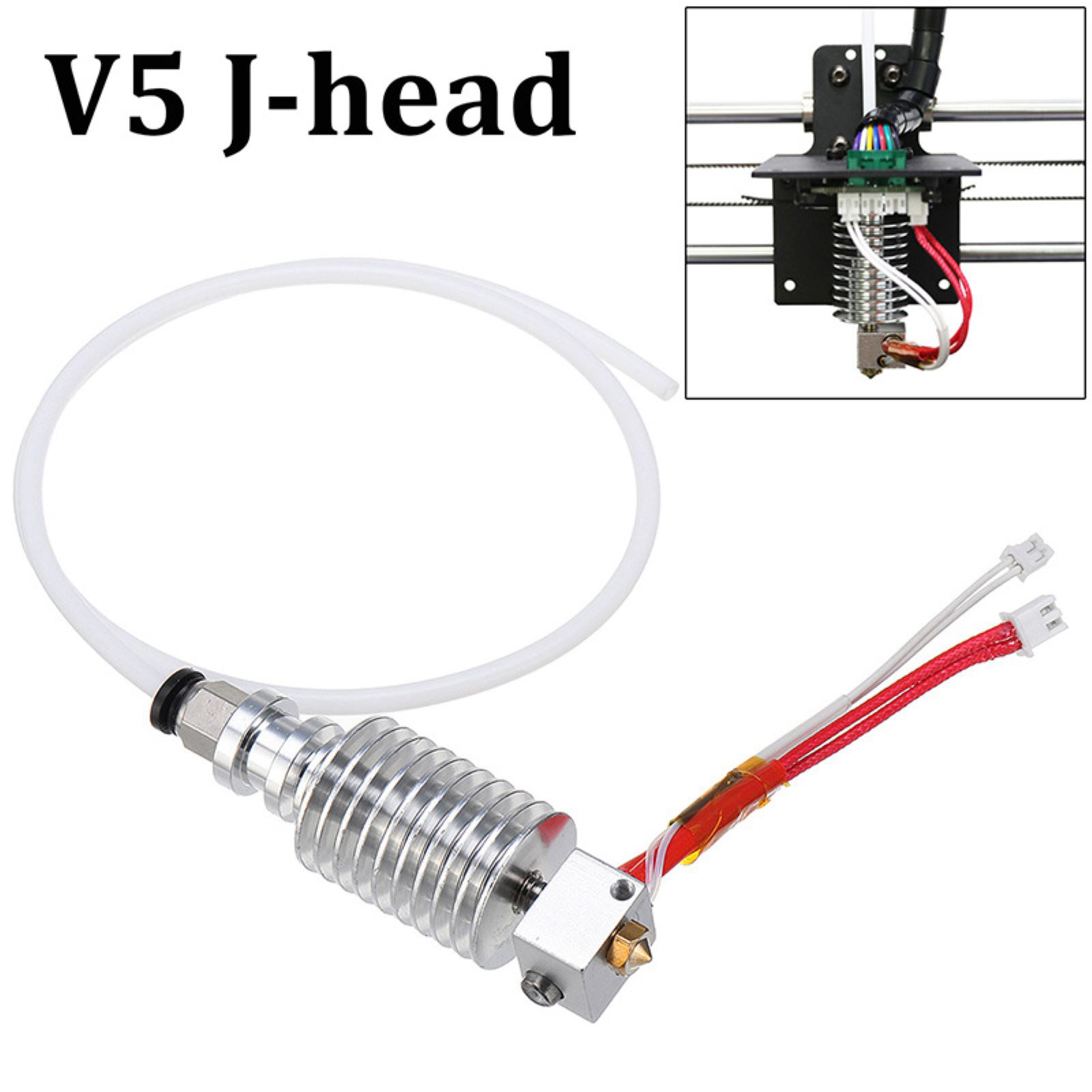 Kit Hotend V5 J-Head 0.4mm 12V - Hotend 0.4Mm avaliação e preço