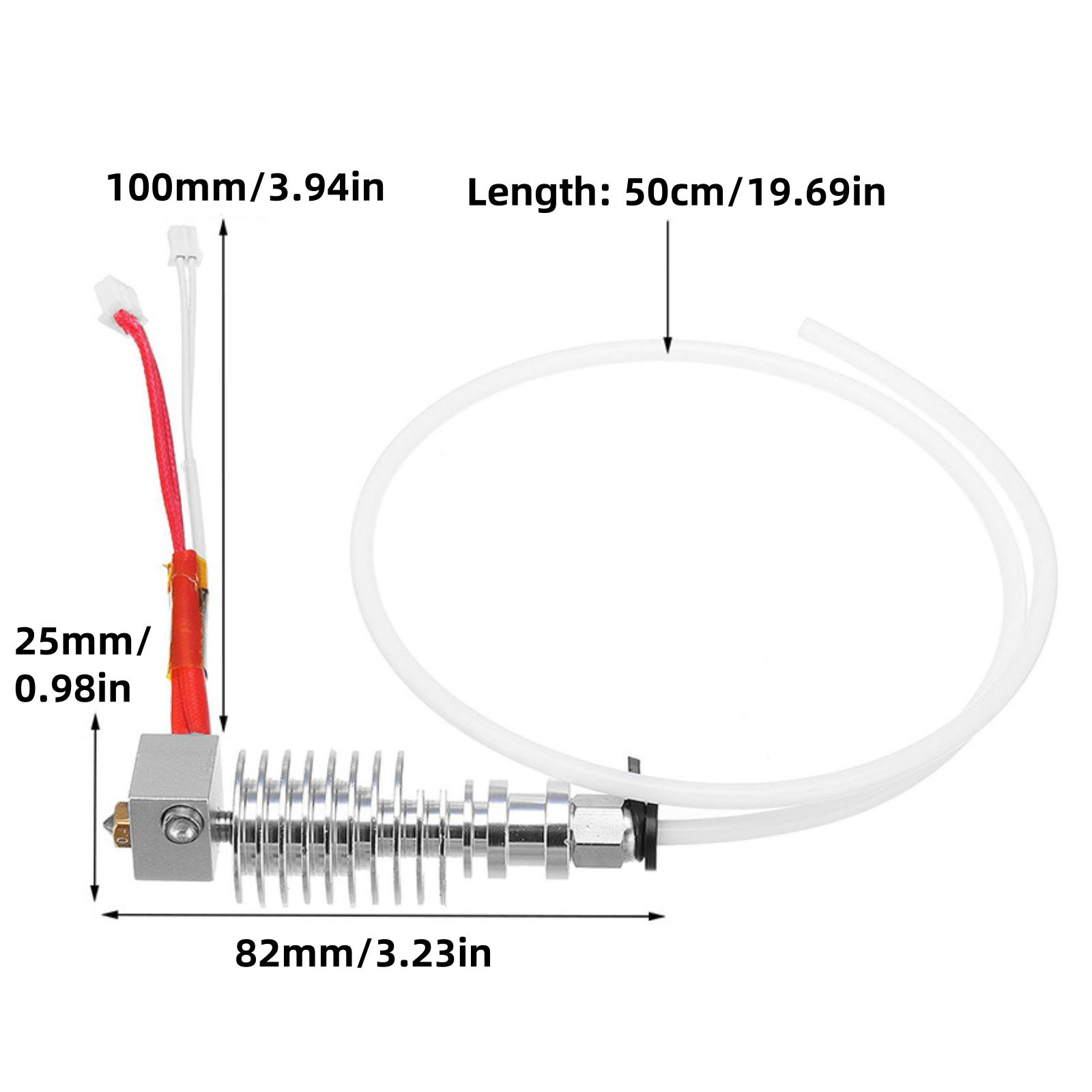 Kit Hotend V5 J-Head 0.4mm 12V - Hotend 0.4Mm avaliação e preço