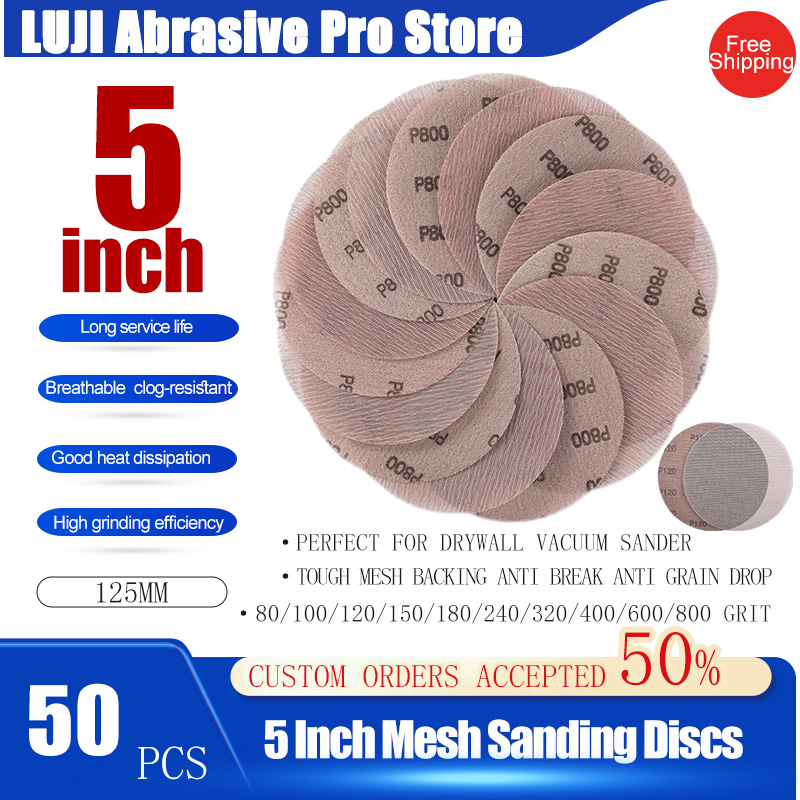 Disco de lixa de malha de 125  - Extruder avaliação e preço
