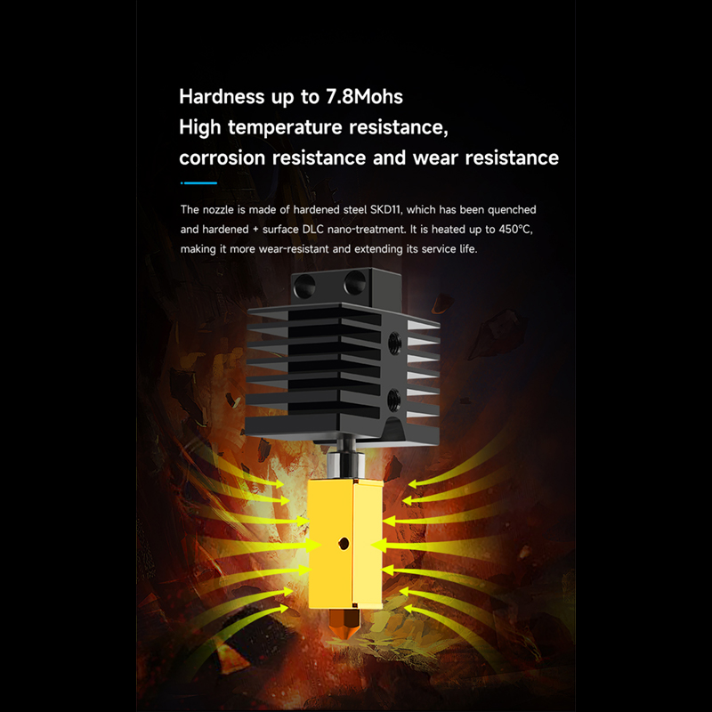 Hotend para qidi x plus 3/x ma - Hotend 0.4Mm avaliação e preço