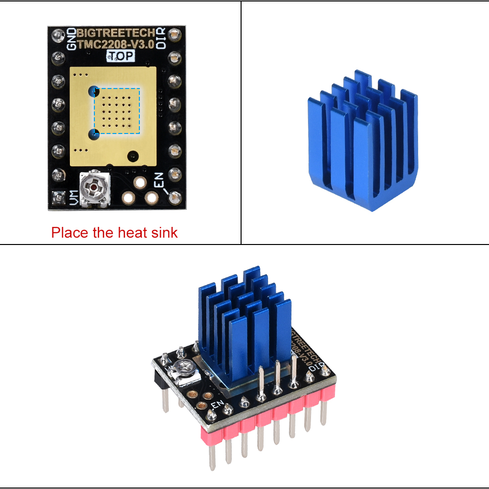 Bigtreetech tmc2208 v3.0 drive - Mks Sgen avaliação e preço