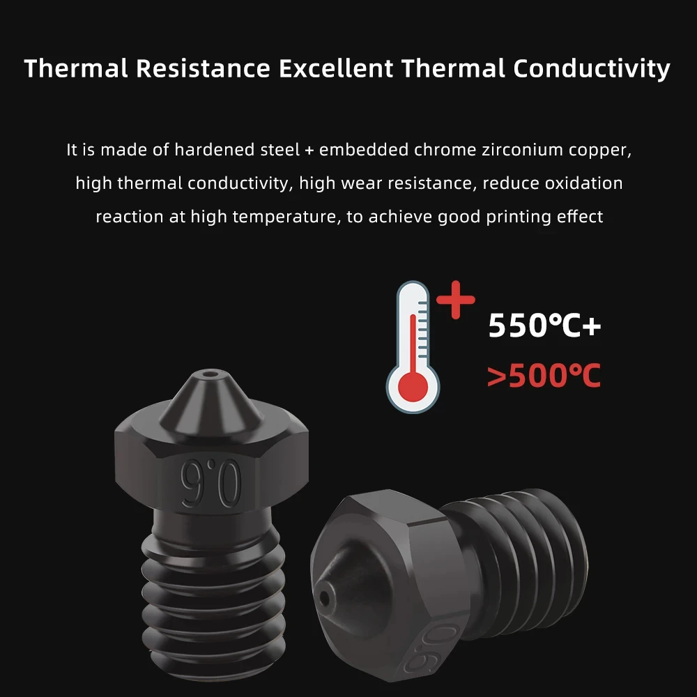 Bico E3D 0.2/0.4/0.6/0.8mm de  - Nozzle Tungsten avaliação e preço