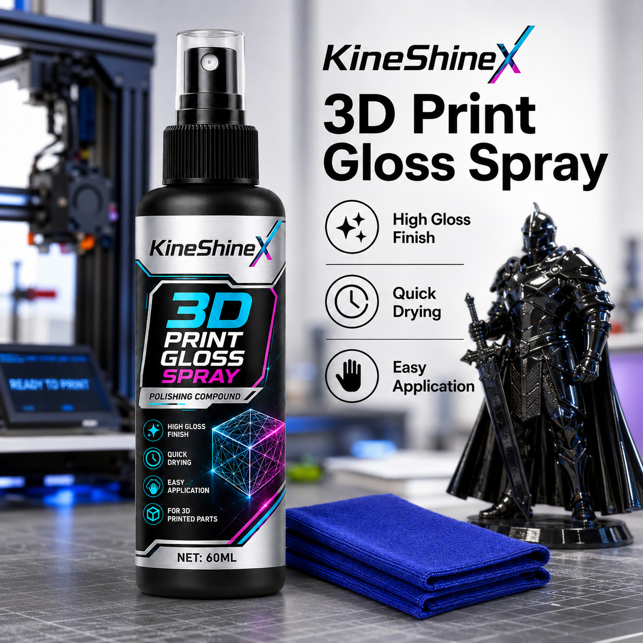 Spray Polidor Brilhante para I - 3D Printer Stand avaliação e preço