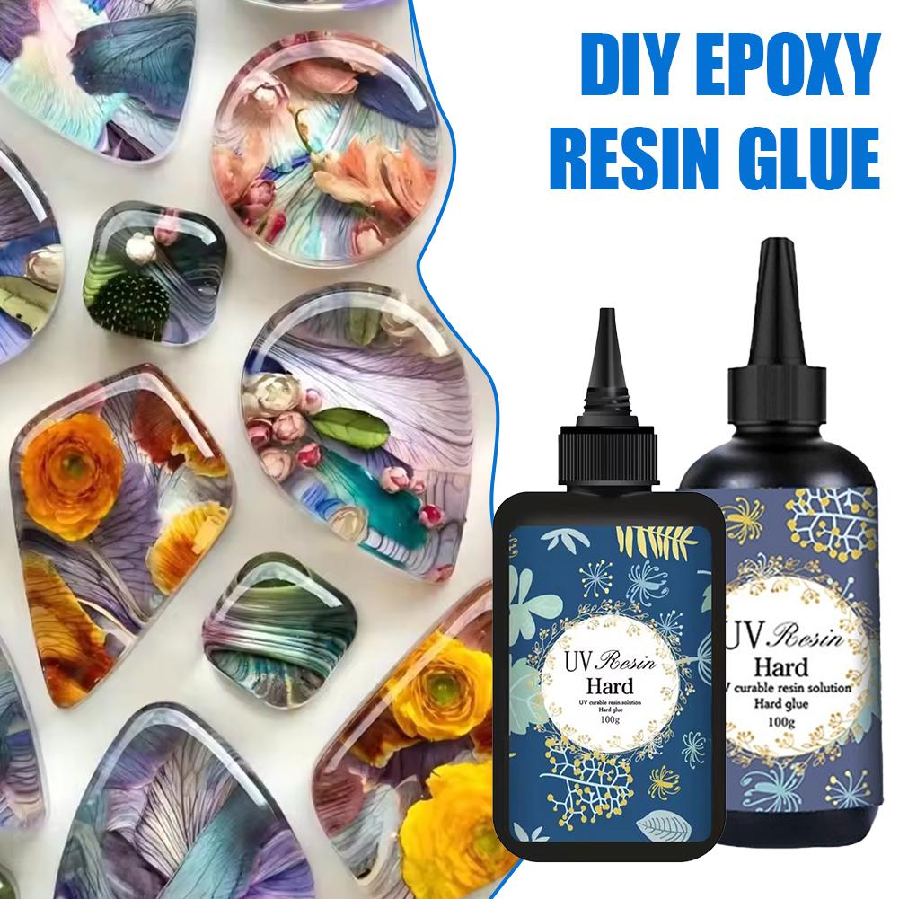 1/2 Peças Resina UV Cristalina - Uv Resin avaliação e preço