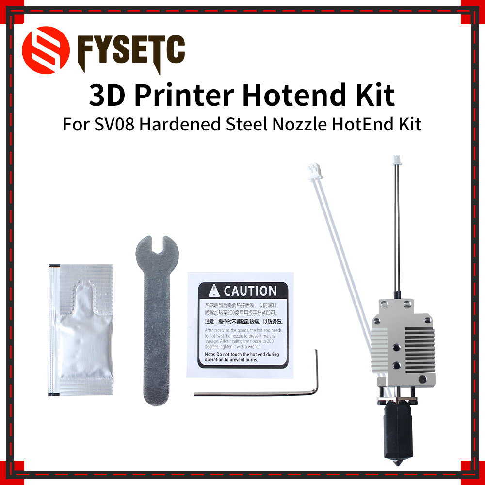 Kit de Bico de Aço Endurecido  - Hotend 0.4Mm avaliação e preço