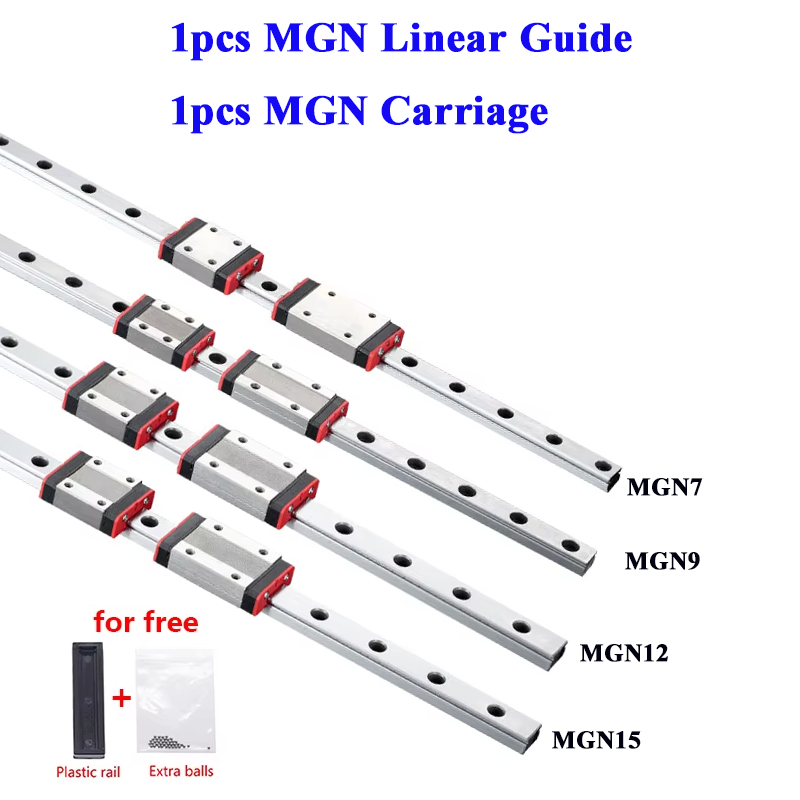 Mgn9 mgn7 mgn12 mgn15 l de 100 - Linear Rail Mgn12H Set avaliação e preço