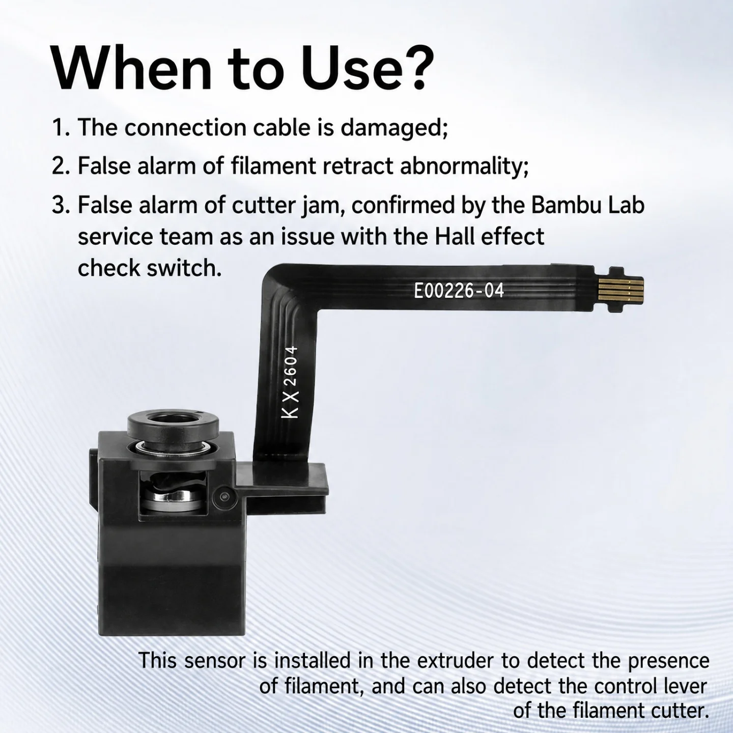 Módulo de sensor de detecção d - Direct Drive Extruder avaliação e preço