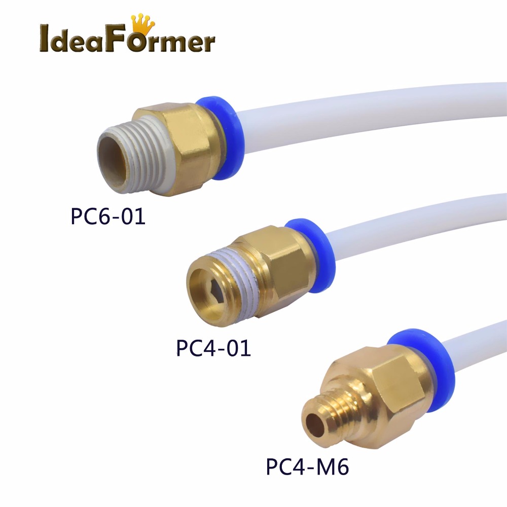 5 peças encaixe rápido PC4-01  - Filament 1.75 avaliação e preço