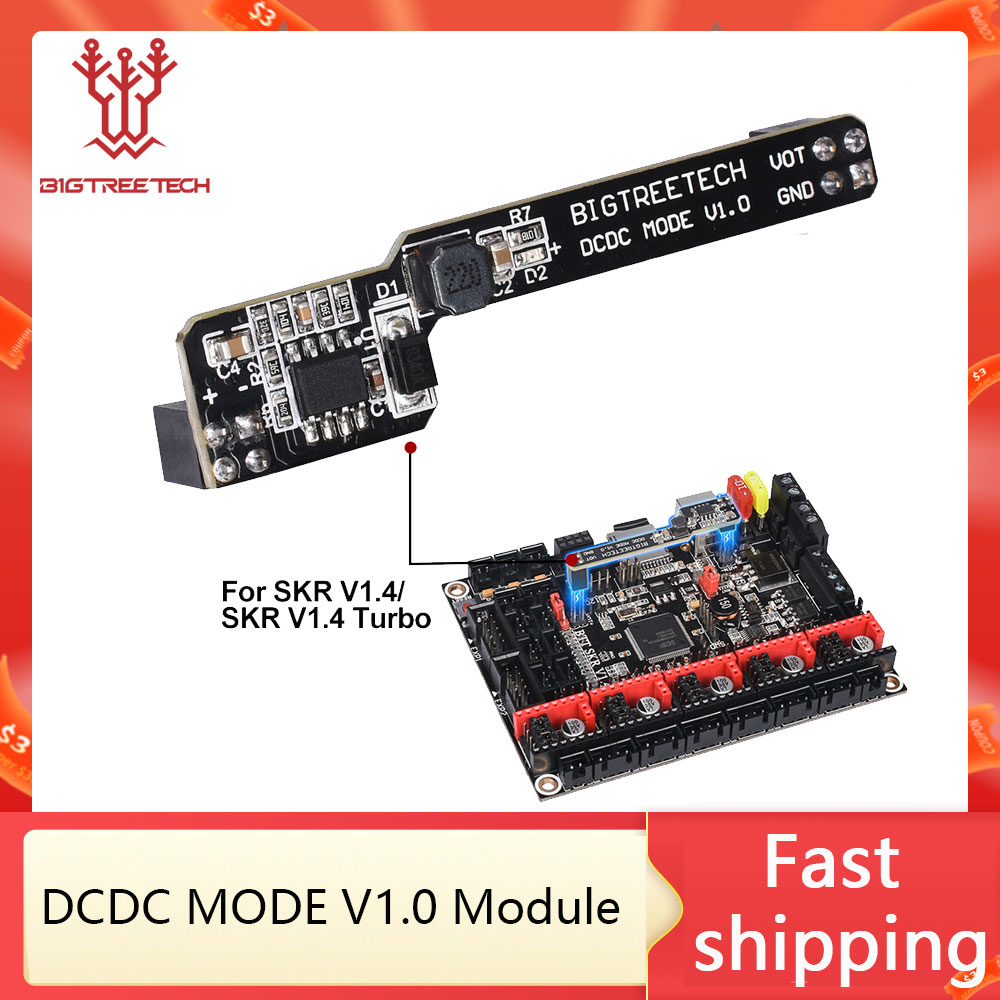 Bigtreetech dcdc modo v1.0 mód - Bltouch avaliação e preço