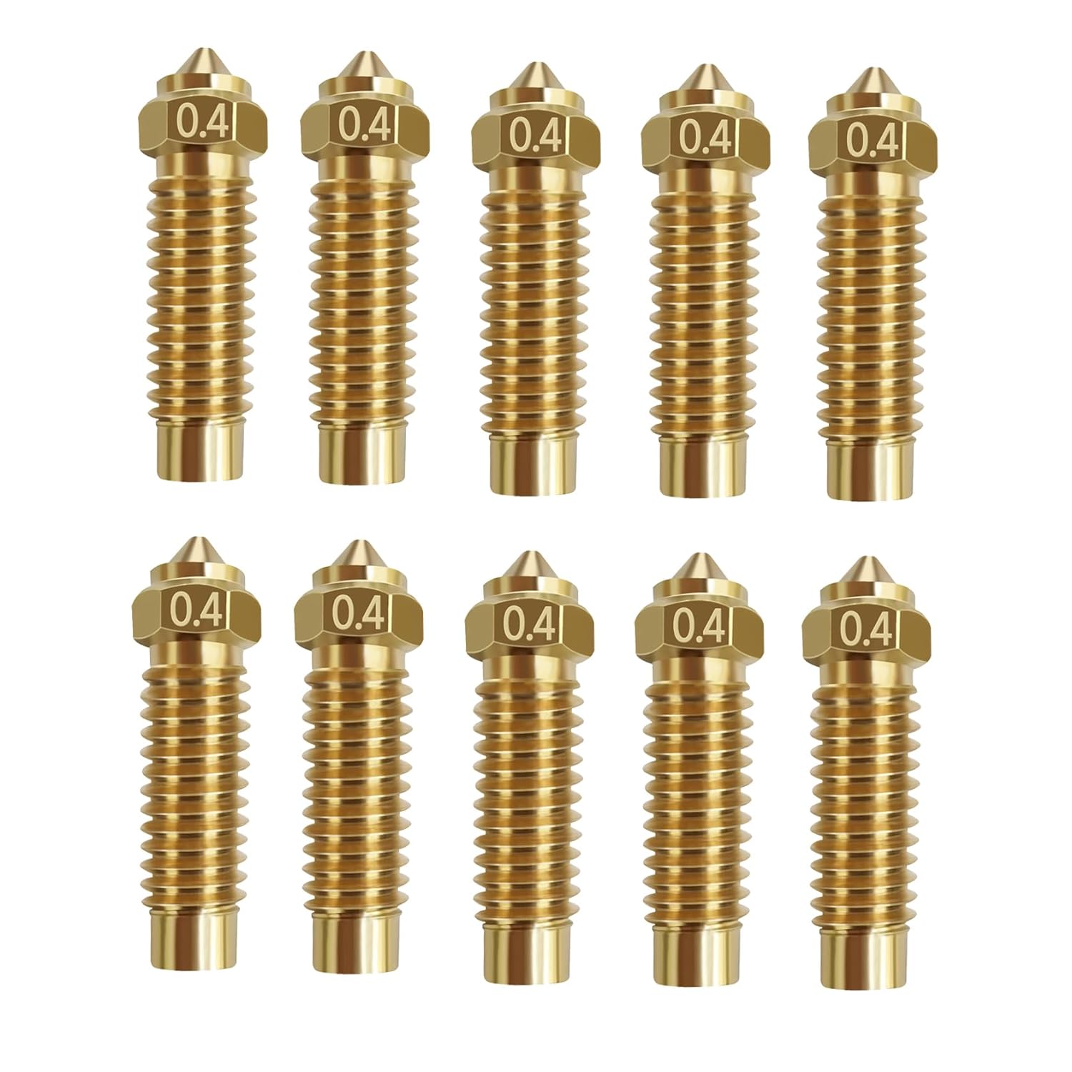 5/10 peças elegoo netuno 4 plu - Hotend 0.4Mm avaliação e preço