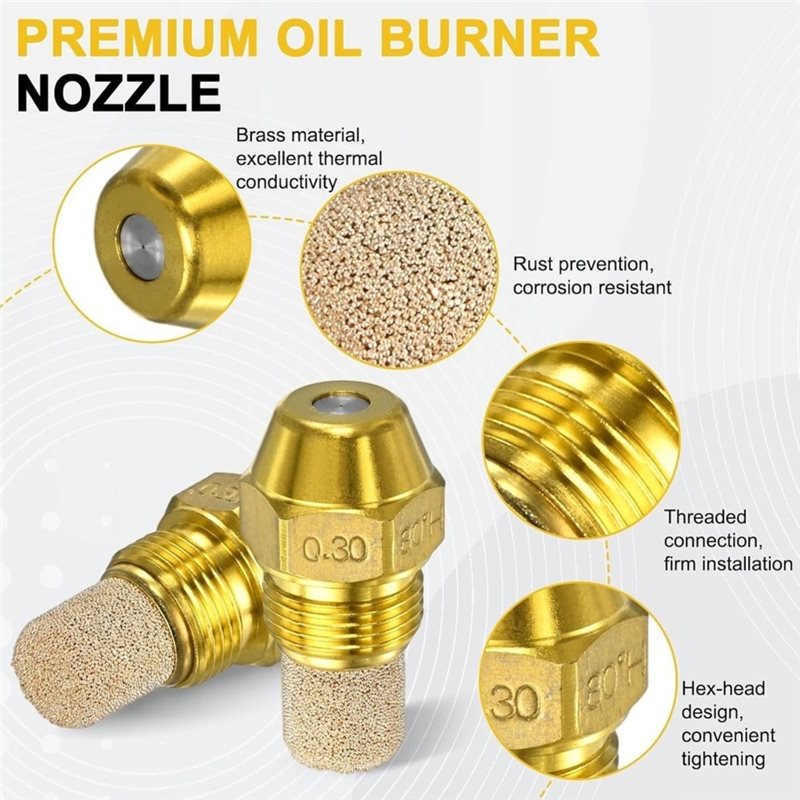 Bico de queimador de óleo comb - Nozzle Brass avaliação e preço