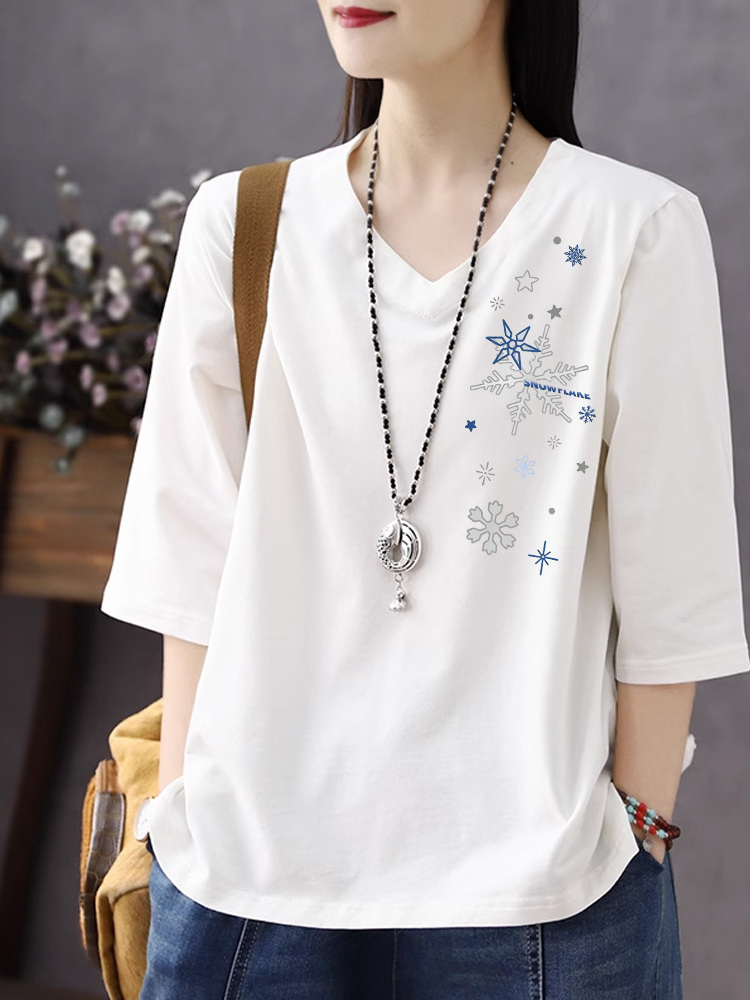Camiseta feminina de algodão p - Resin Vat avaliação e preço