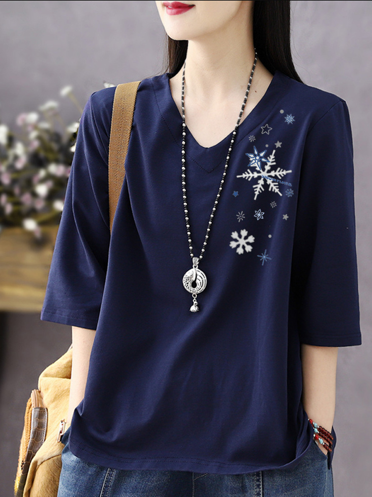 Camiseta feminina de algodão p - Resin Vat avaliação e preço
