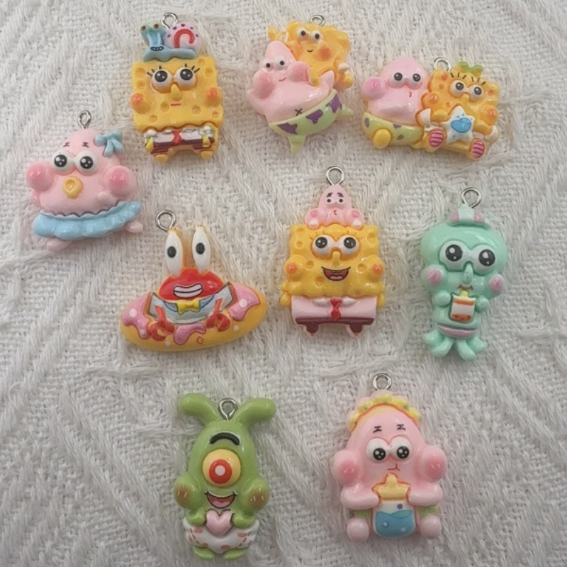 10 peças de pingente de resina - Resin avaliação e preço