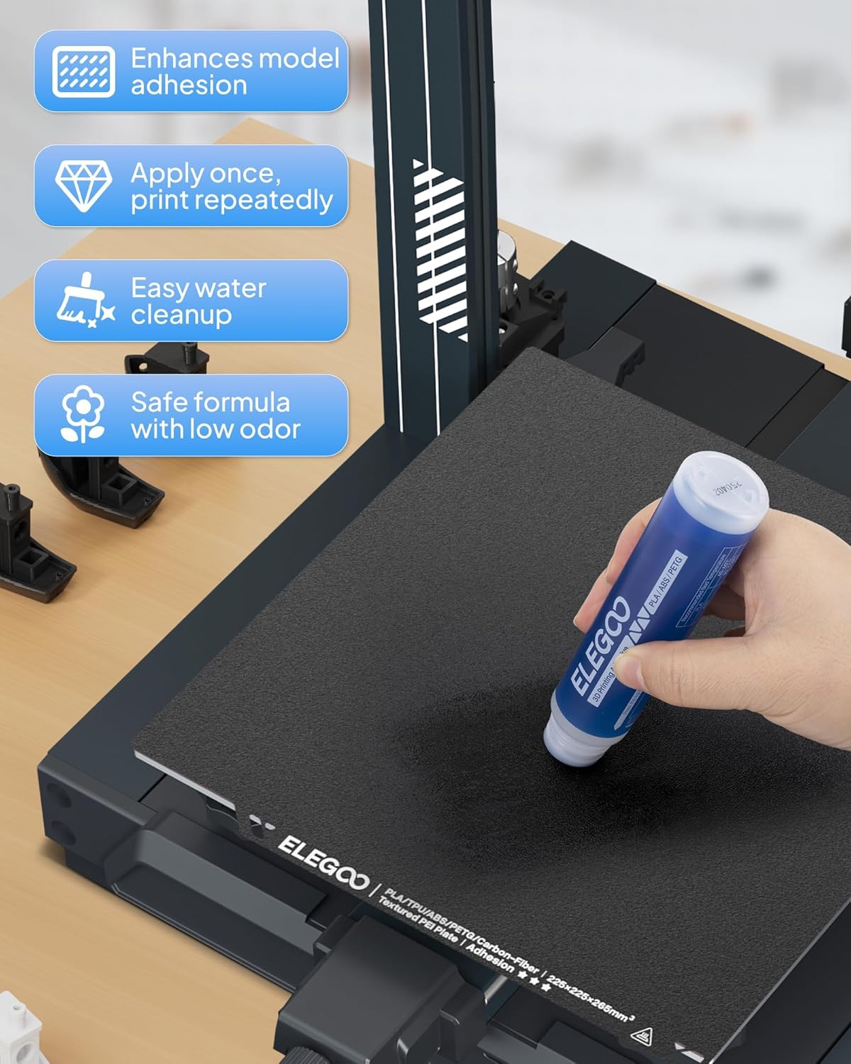 Cola Adesiva ELEGOO para Impre - Tpu Filament avaliação e preço