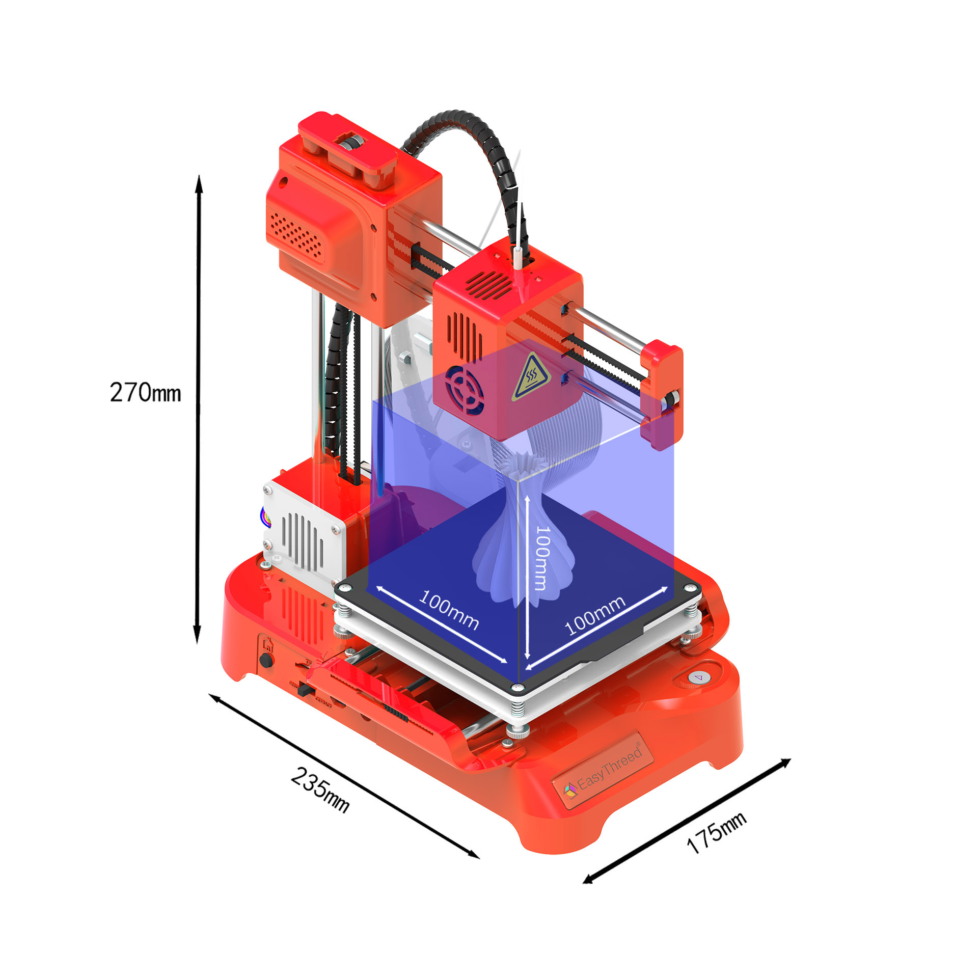 Impressora 3D Easythreed K9 Fá - Corexy 3D Printer Kit avaliação e preço