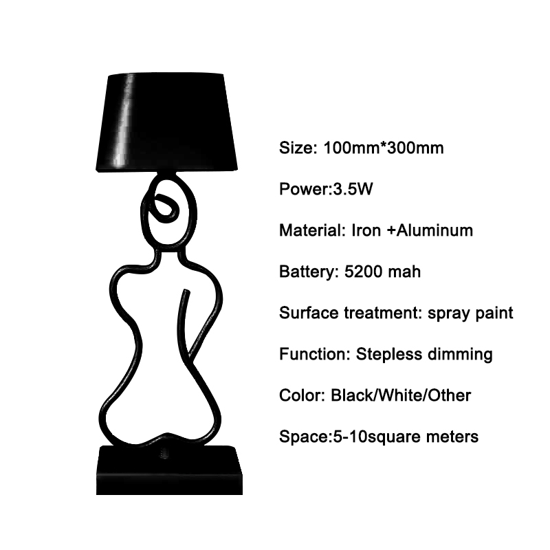 Luminária de Mesa LED Moderna  - Glass Bed avaliação e preço